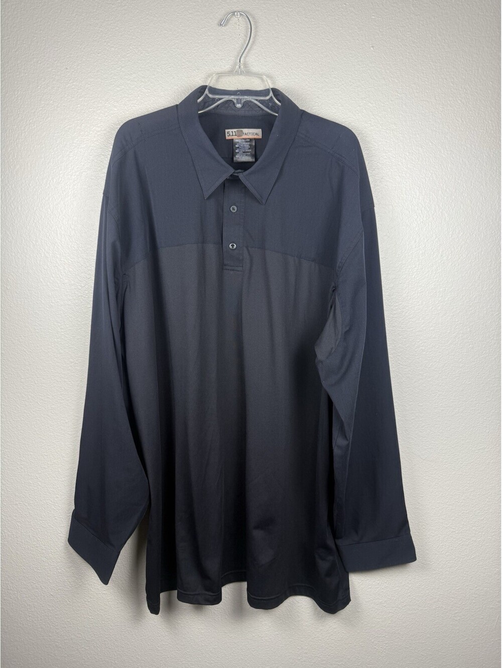 5.11 Tactical Merino Wool Blend Performance Polo 5XL Tall Midnight Navy